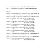 Hoàn thiện công tác đào tạo cán bộ công chức tại tỉnh Điện Biên