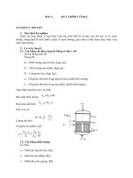 BÁO CÁO THÍ NGHIỆM QUÁ TRÌNH THIẾT BỊ BÀI CÔ ĐẶC
