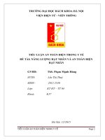 năng lượng hạt nhân và an toàn điện hạt nhân 