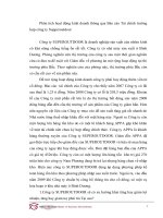 Phân tích hoạt động kinh doanh thông qua báo cáo tài chính trường hợp công ty supperoutdoor