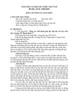 Tóm tắt SKKN 2016 nâng cao chất lượng giáo dục đạo đức cho học sinh  lớp 1 trường TH thạnh quới 2 