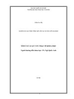 Tóm tắt Nghiên cứu qui trình tổng hợp liên tục và tinh chế celecoxib