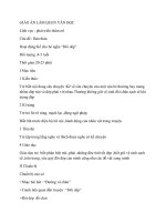 GIÁO ÁN LÀM QUEN VĂN HỌC