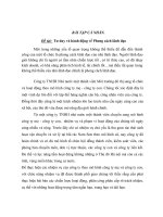 Bài tập hành vi tổ chức tư duy và hành động về phong cách lãnh đạo