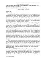 PHƯƠNG PHÁP vẽ THÊM ĐƯỜNG PHỤ KHI GIẢI TOÁN HÌNH học THCS 