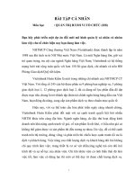 Xây dựng hệ thống mô tả công việc job descriptions và chỉ số đánh giá kết quả làm việc KPI 