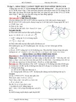 Sáng kiến kinh nghiệm KHAI THÁC VÀ PHÁT TRIỂN BÀI TOÁN hình học 8