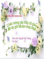 Tiet 13  hoc hat di cay.ppt truong