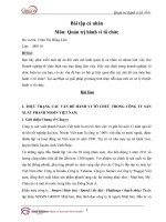 THỰC TRẠNG các vấn đề HÀNH VI tổ CHỨC TRONG CÔNG TY sản XUẤT PHANH NISSIN VIỆT NAM