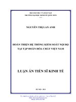 Luận án tập đoàn hoá chất việt nam 
