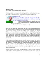 Xây dựng mô hình quản lý cá nhân và nhóm làm việc theo mục tiêu manangement by objecttive  MBO