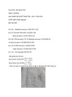 BTL DUNG SAI Ky thuat do