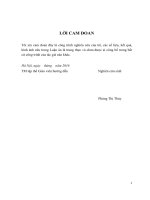 Nghiên cứu chế tạo bộ sinh phẩm phát hiện nhanh listeria monocytogenes và phân tích đặc điểm dịch tễ học phân tử của chủng phân lập được trong một số thực phẩm có nguy cơ cao