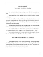 Phương pháp đánh giá myers brigg bài tập hành vi tổ chức