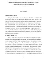 MỘT SỐ BIỆN PHÁP THIẾT KẾ HOẠT ĐỘNG ĐỘI THEO HƯỚNG TÍCH CỰC TRONG NHÀ TRƯỜNG TIỂU HỌC