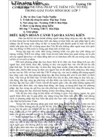 SKKN một số PHƯƠNG PHÁP vẽ THÊM yếu tố PHỤ 