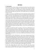 Nghiên cứu chế tạo bộ sinh phẩm phát hiện nhanh Listeria monocytogenes và phân tích đặc điểm dịch tễ học phân tử của chủng phân lập được trong một số thực phẩm có nguy cơ cao trên thị trường Việt Nam