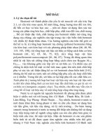 NGHIÊN CỨU BIẾN TÍNH BENTONIT CỔ ĐỊNH VÀ ỨNG DỤNG TRONG XÚC TÁC – HẤP PHỤ