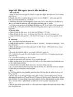 Soạn bài và bài tập dấu ngoặc đơn và dấu 2 chấm