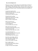 Học anh văn bằng thơ vui