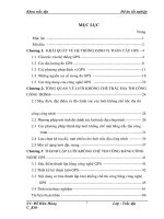 Thành lập lưới khống chế thi công bằng công nghệ GPS