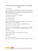 Giải bài tập trang 141 SGK Sinh lớp 6: Khái niệm sơ lược về phân loại thực vật