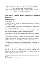 XÂY DỰNG PHONG CÁCH LÃNH đạo NHẰM đạt được mục TIÊU PHÁT TRIỂN của CÔNG TY APAVE