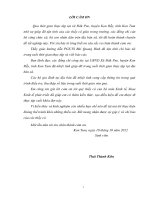 Đề tài nghiên cứu tình hình sản xuất cây cà phê xã Đăk Pne - Kon Rẫy