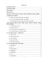 Đồ án tốt nghiệp Mạng truyền thông Mô hình điều khiển - giám sát hệ thống mạng truyền thông trong công nghiệp