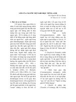 Lỗi của người việt khi học tiếng anh