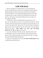 Đồ án Điều khiển tay máy gắp sản phẩm dùng PLC S7- 200