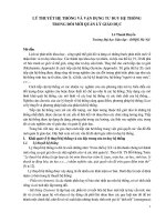 Lý thuyết hệ thống và vận dụng tư duy hệ thống trong đổi mới quản lý giáo dục