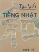 Tập viết chữ tiếng nhật