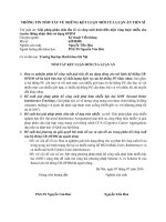 Giải pháp phân chia tần số và công suất dưới điều kiện ràng buộc nhiễu cho truyền thông nhận thức sử dụng OFDM