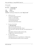 Đồ án Xây dựng quy trình phục hồi, sửa chữa ''''Hộp số cơ khí''