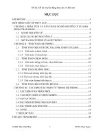 Đề tài Truyền động thủy lực và khí nén