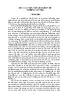 Báo cáo thực tập tại trạm y tế phường Tân Tạo