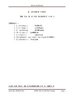 Đồ án chi tiết máy Thiết kế hệ dẫn động băng tải - Đề 2