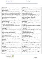 Bài mẫu giao tiếng tiếng anh cơ bản