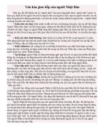 Văn hóa giao tiếp của người nhật bản