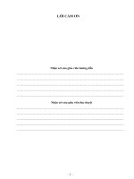 Đồ án tốt nghiệp Thi công nhịp cầu Trươi ờ Hương Sơn – Hà Tĩnh