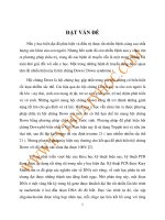 Luận văn chuẩn hóa kỹ thuật phân tích gene SOD1 ở tế bào ối bà mẹ mang thai nghi hội chứng down 