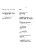 Khảo sát nhu cầu bồi dưỡng của giáo viên Vật lý các trường trung học phổ thông trên địa bàn thành phố Đà Nẵng - tỉnh Quảng Nam và đề xuất các chương trình bồi dưỡng giáo viên