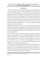 Đề tài Thiết kế hệ thống phanh xe chở rác ba bánh