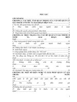 Tiểu luận thực trạng, một số kiến nghị và giải pháp quản lý giá thuốc ở nước ta giai đoạn hiện nay 