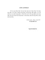 Nghiên cứu và ứng dụng giải pháp vCloud Automation Center cho công tác tự động hóa cấp phát tài nguyên doanh nghiệp