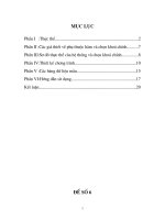 Tiểu luận quản lý khách hàng 