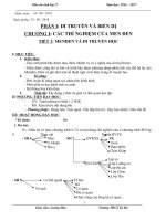 Giáo án sinh học lớp 9 năm học 2016 2017 (trọn bộ)