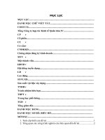 NÂNG CAO CHẤT LƯỢNG NHÂN lực tại TCT hợp tác KINH tế QUÂN KHU IV