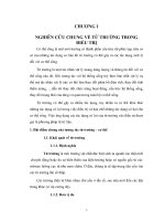 Khóa luận nghiên cứu thiết bị từ trị liệu magnomed m310 